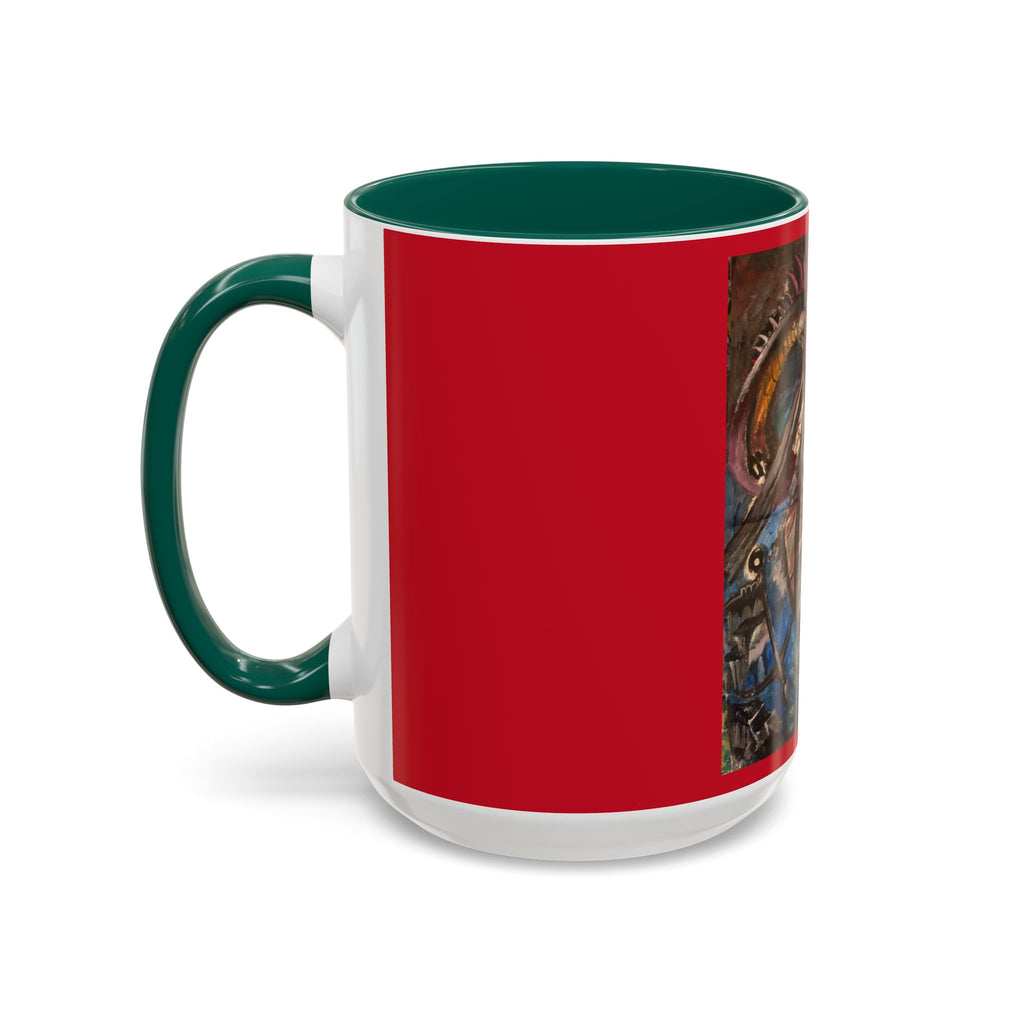 Fury of the Deep - Dragon Art Mug | Original Design (11oz)
