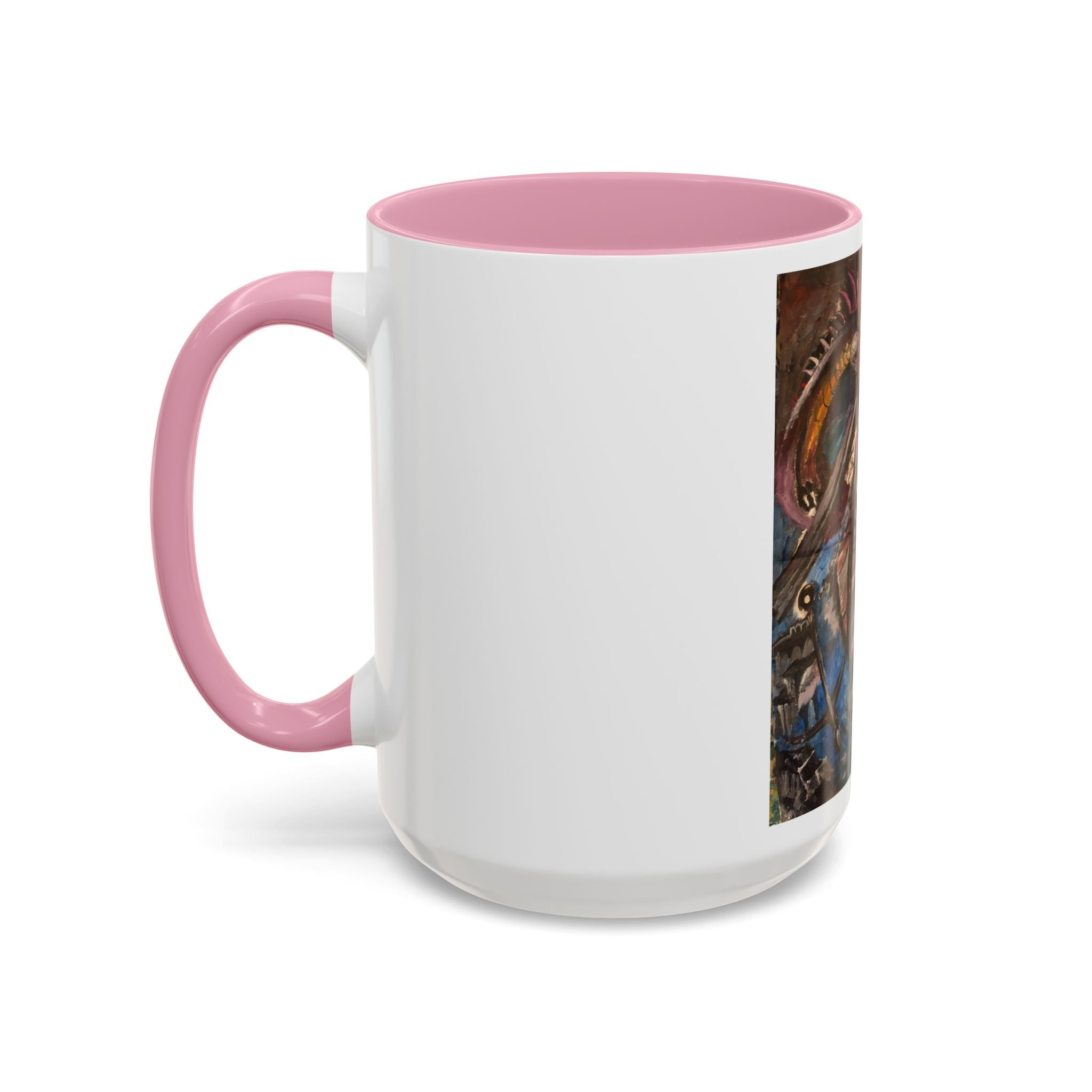 Colorful Artistic Mug - Unique Design for Creative Souls