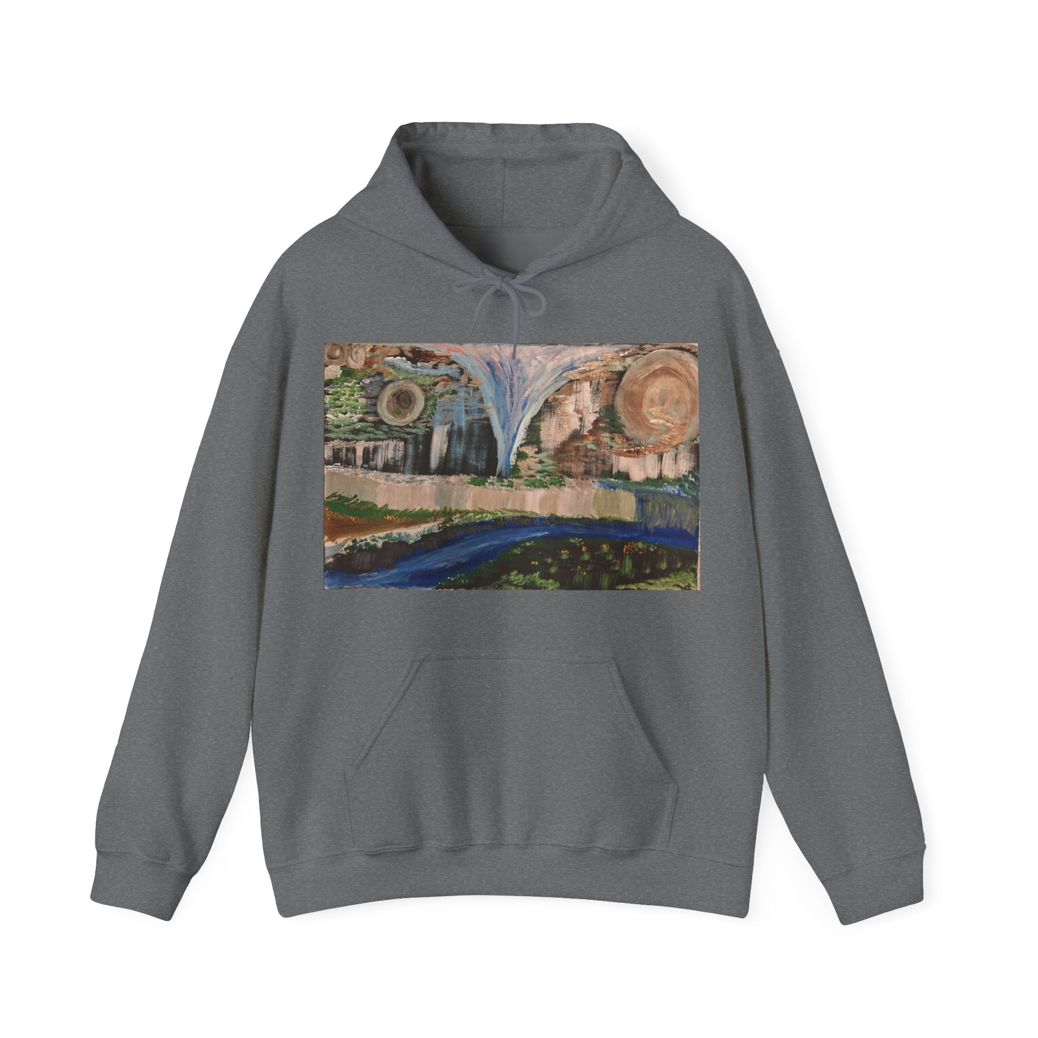Serene Nature Landscape Hoodie