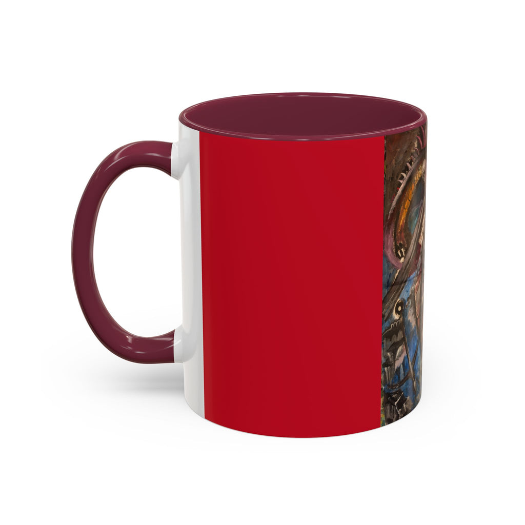Fury of the Deep - Dragon Art Mug | Original Design (11oz)