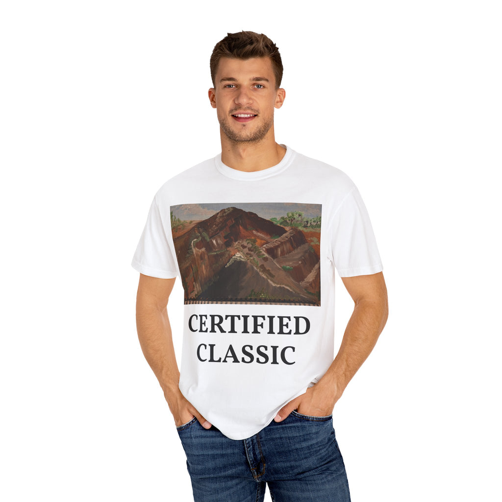 Mountain Landscape Art Notebook | Original Painting T-Shirt