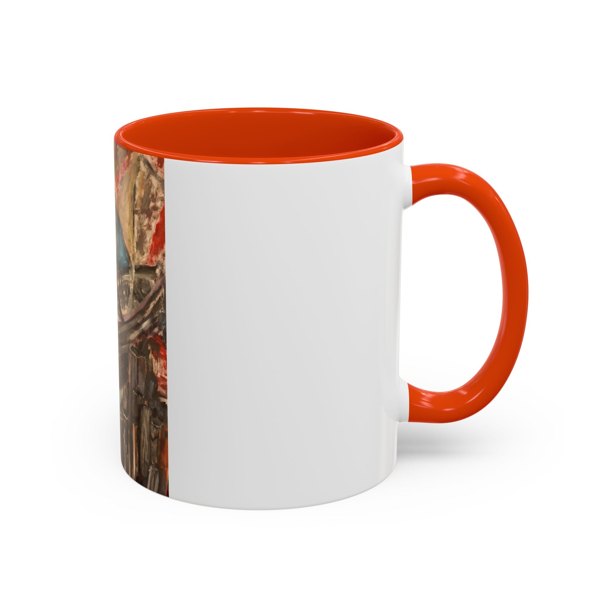 Colorful Artistic Mug - Unique Design for Creative Souls