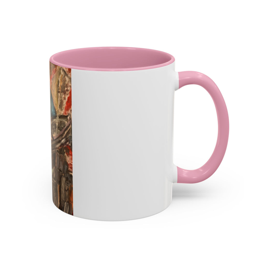 Colorful Artistic Mug - Unique Design for Creative Souls