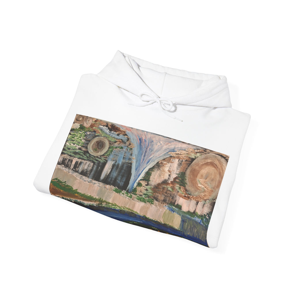 Serene Nature Landscape Hoodie