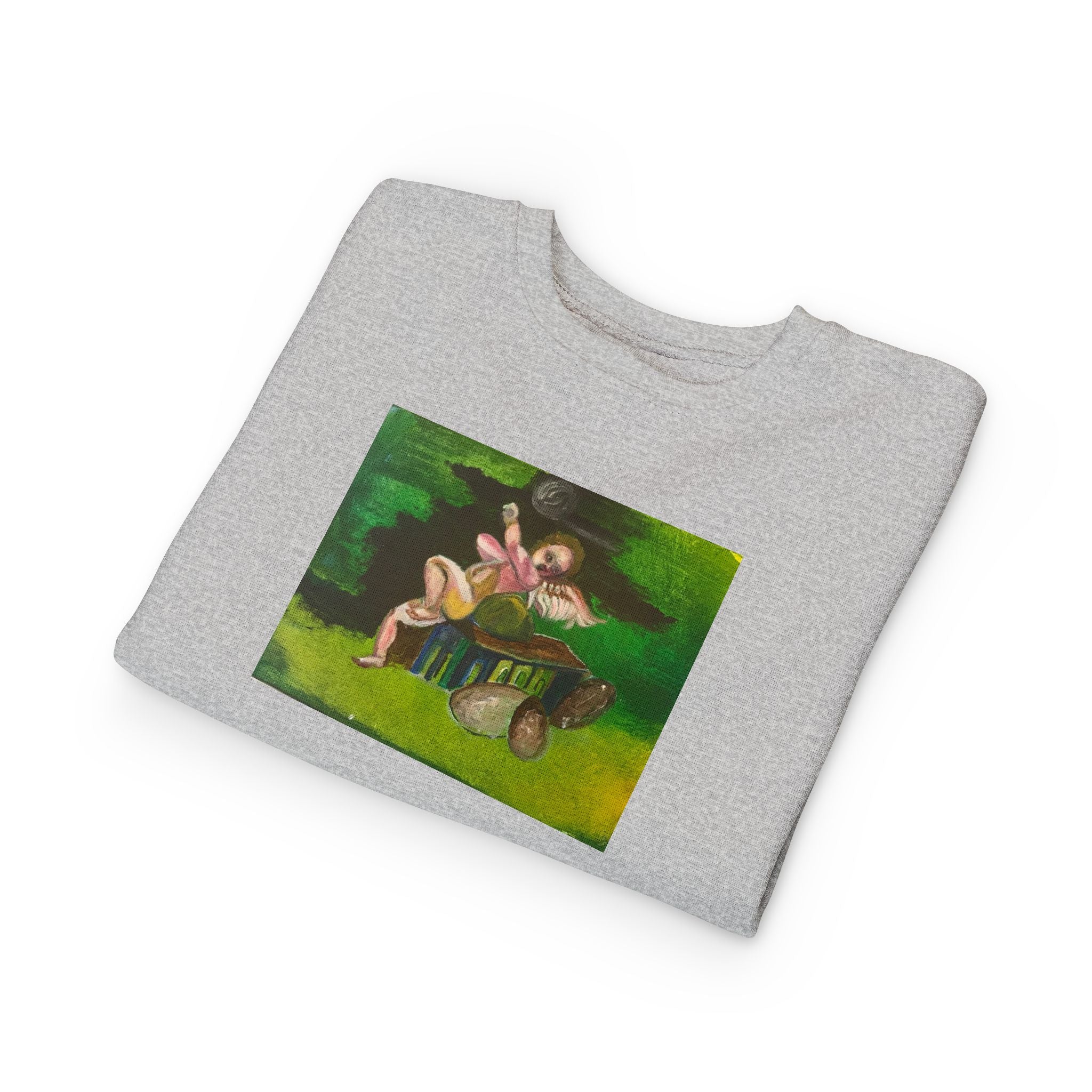 Toddler Artistic Sweatshirt - Playful & Cozy Design for Kids