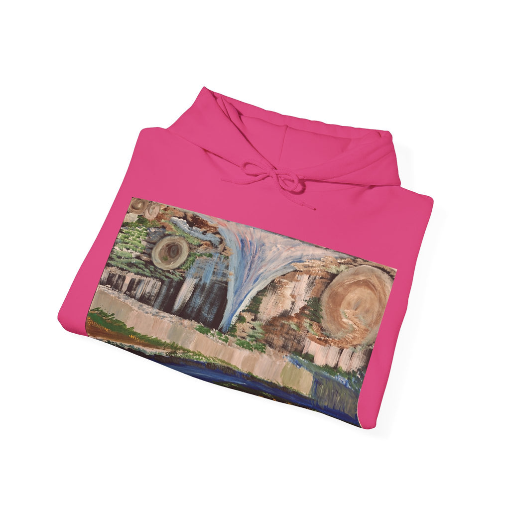 Serene Nature Landscape Hoodie