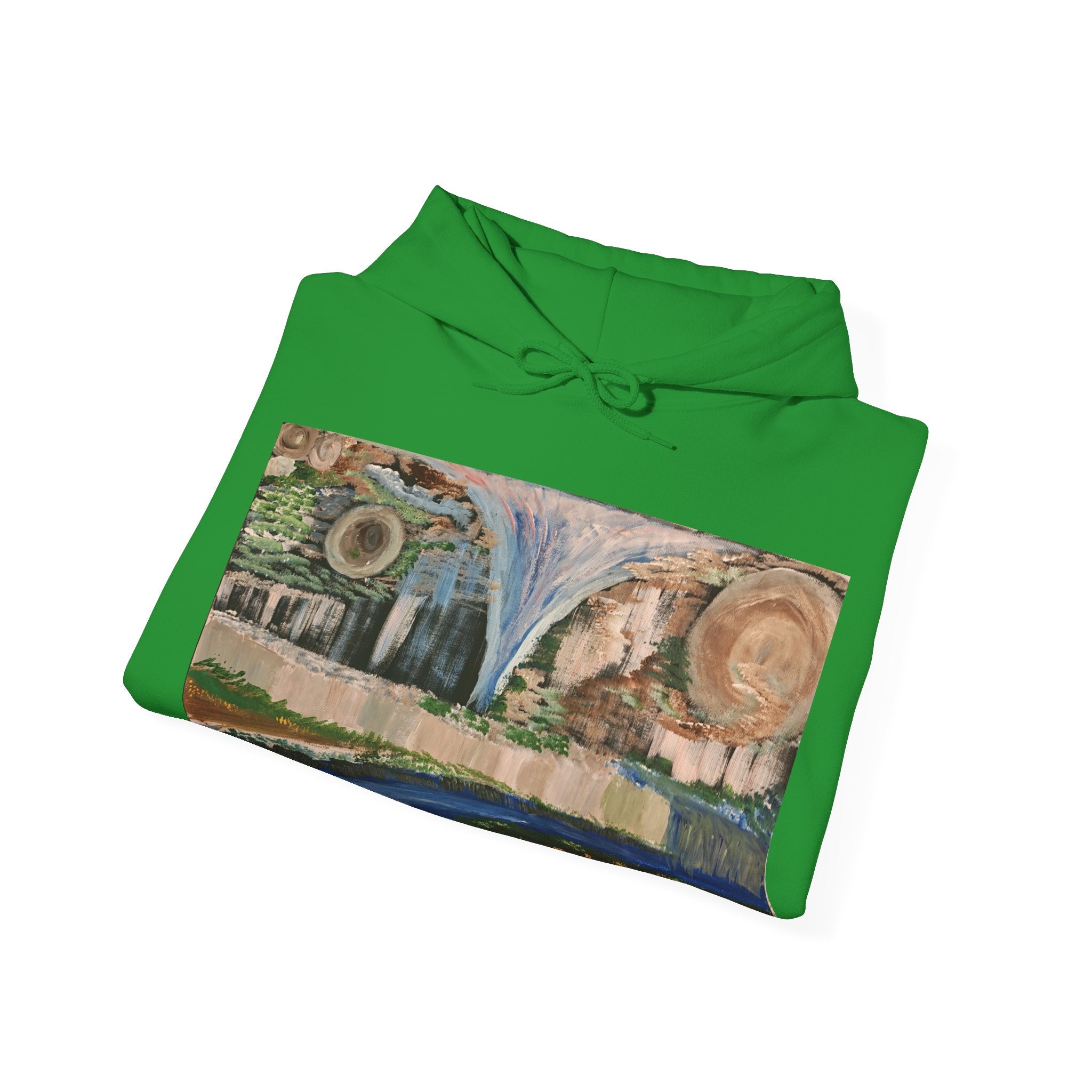 Serene Nature Landscape Hoodie